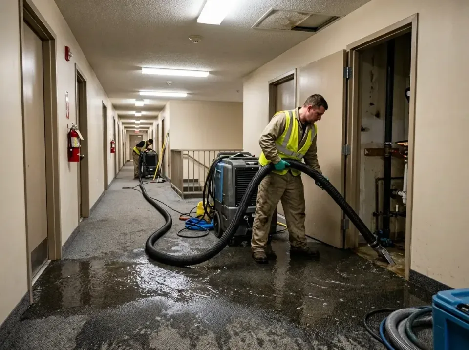 multi-unit-apartment-hallway-f-005 — frequently asked questions, Emergency Burst Pipe Water Extraction & Removal in Catonsvi…